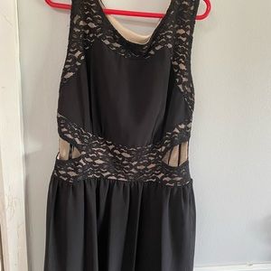 Sweet Storm Black Dress